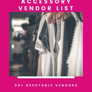 Boutique Vendor List